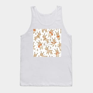 Halloween Deer Chest Costume - Halloween Deer Chest Cute Scary Costume Lover Tank Top